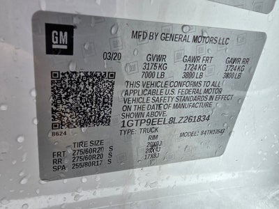 2020 GMC Sierra 1500 AT4