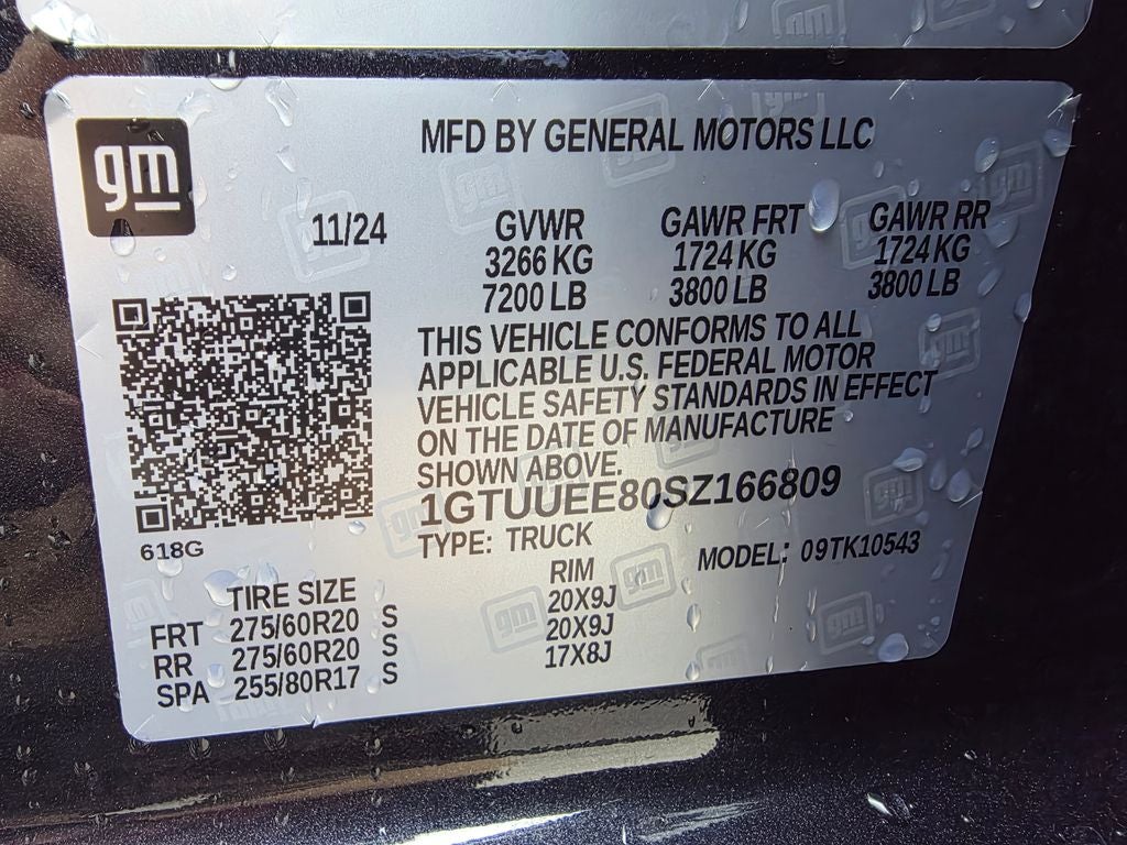 2025 GMC Sierra 1500 AT4