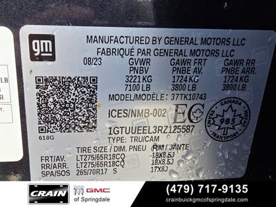 2024 GMC Sierra 1500 AT4 6.2L V8