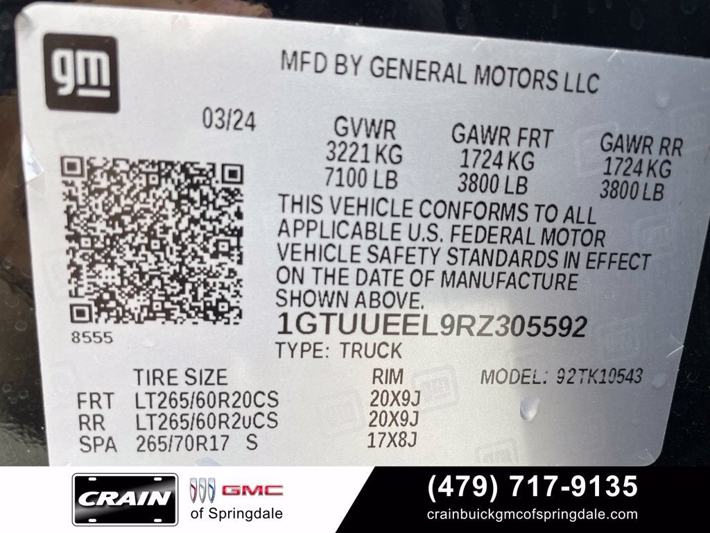 2024 GMC Sierra 1500 AT4 CARBON-PRO EDITION