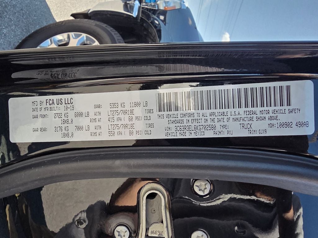 2019 RAM 3500 Laramie