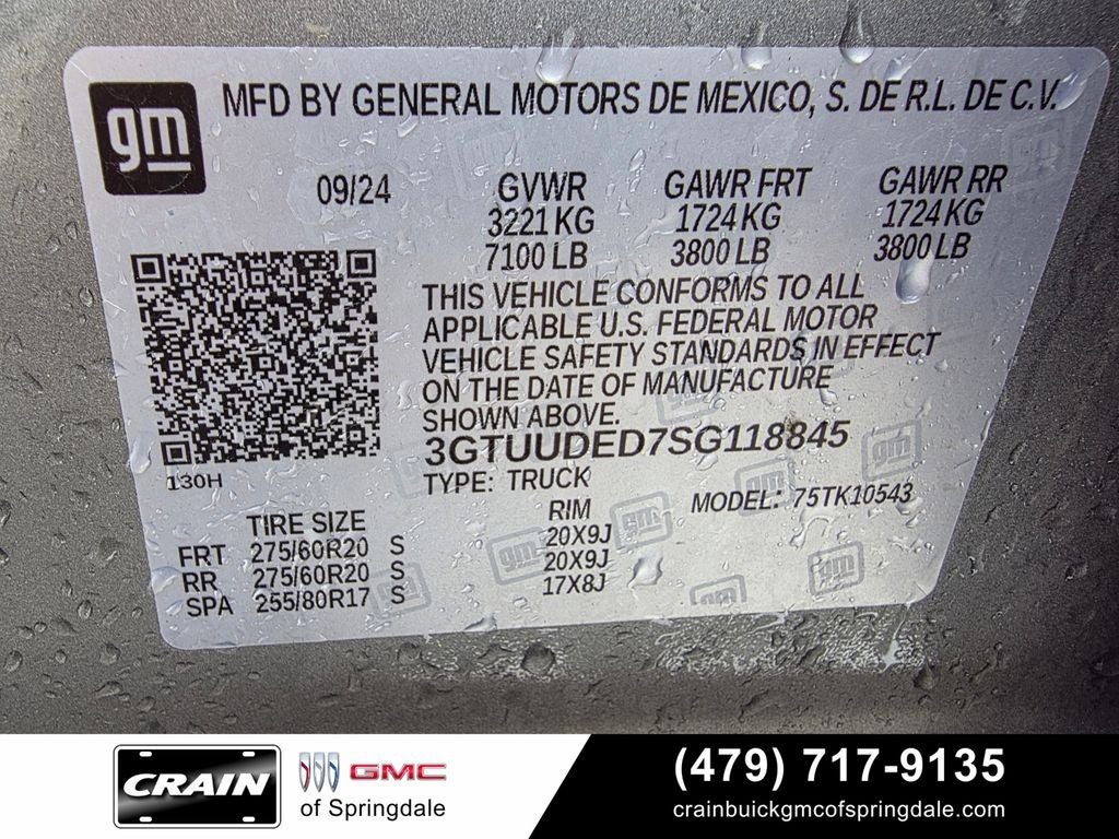 2025 GMC Sierra 1500 SLT