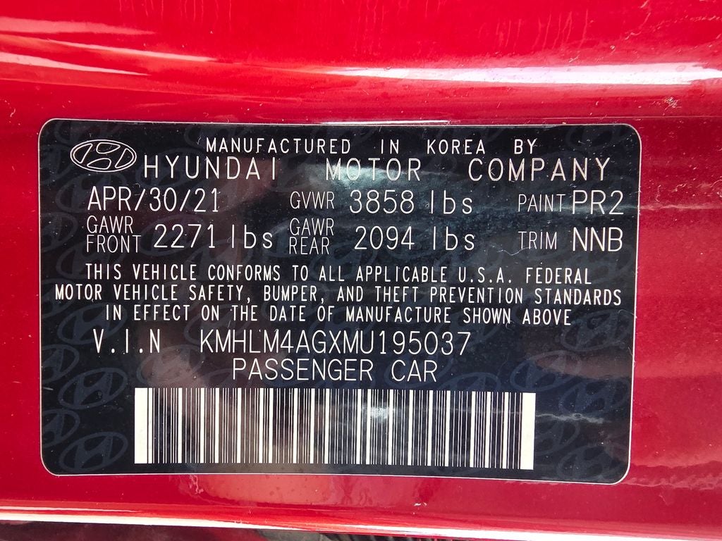 2021 Hyundai ELANTRA SEL