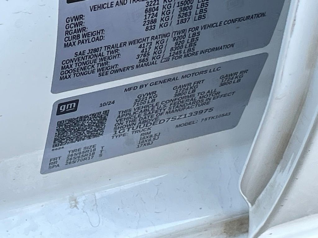 2025 GMC Sierra 1500 SLT