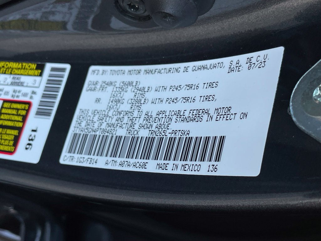 2023 Toyota Tacoma 2WD SR