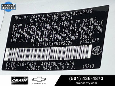 2024 Toyota Camry LE