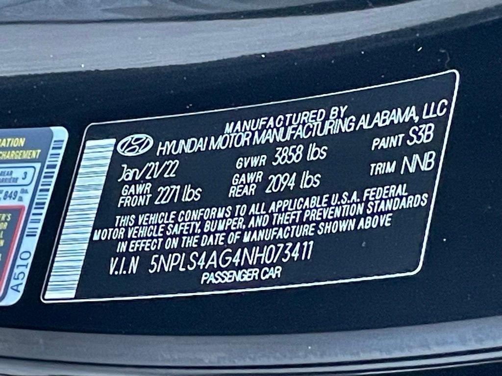 2022 Hyundai ELANTRA SEL