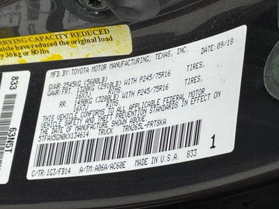 2019 Toyota Tacoma 2WD SR