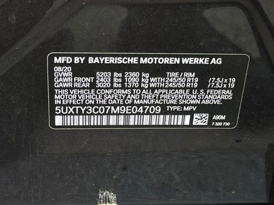 2021 BMW X3 sDrive30i