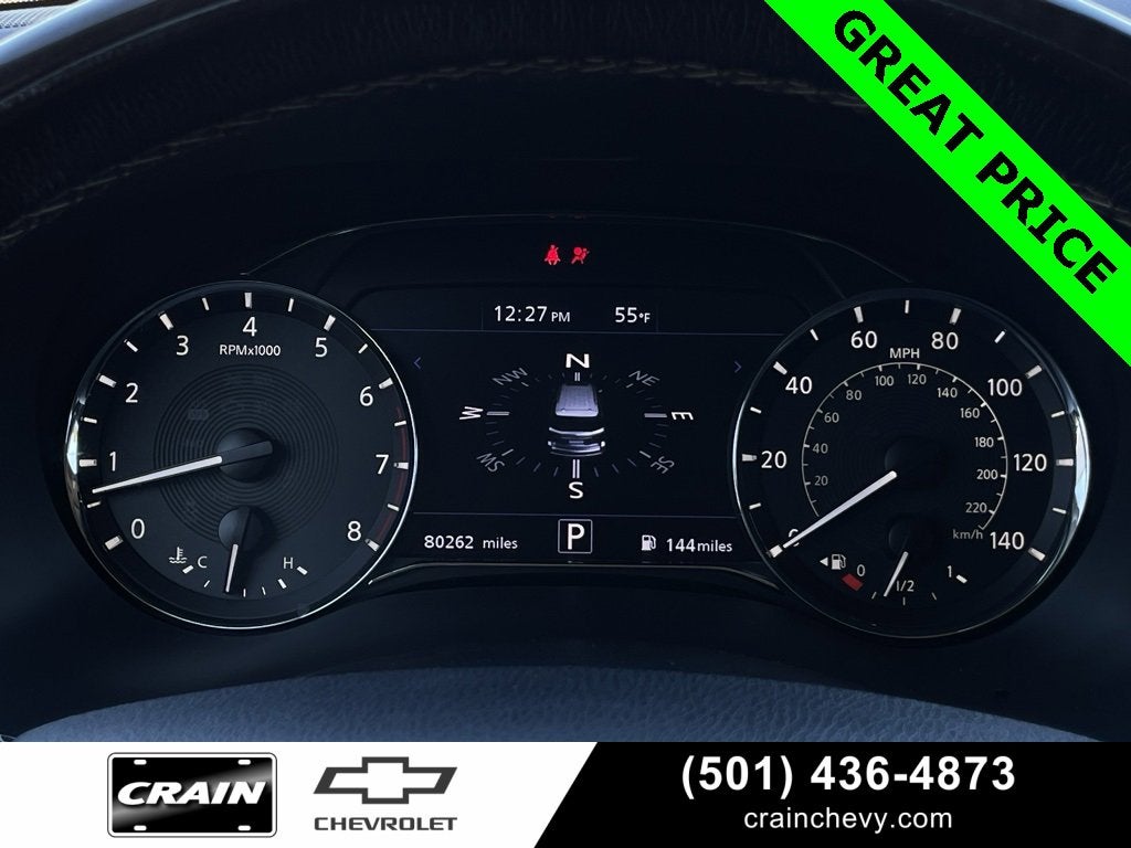 2021 INFINITI QX80 LUXE