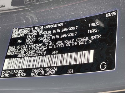 2025 Toyota 4Runner SR5