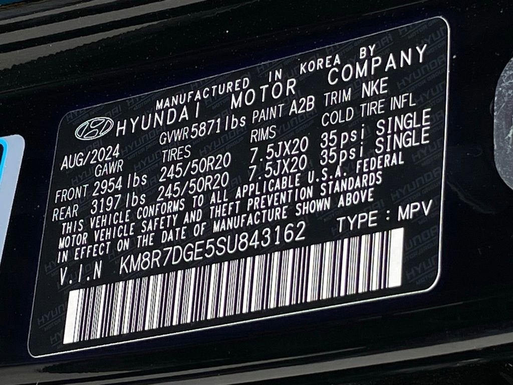 2025 Hyundai PALISADE Calligraphy Night Edition