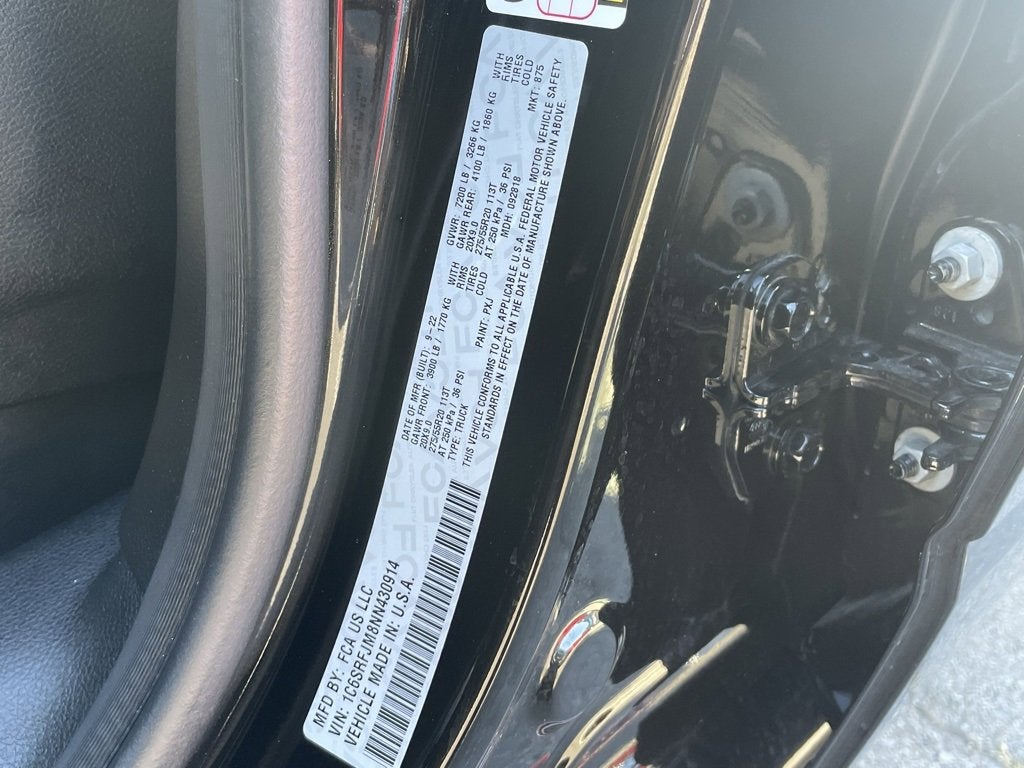 2022 RAM 1500 Laramie