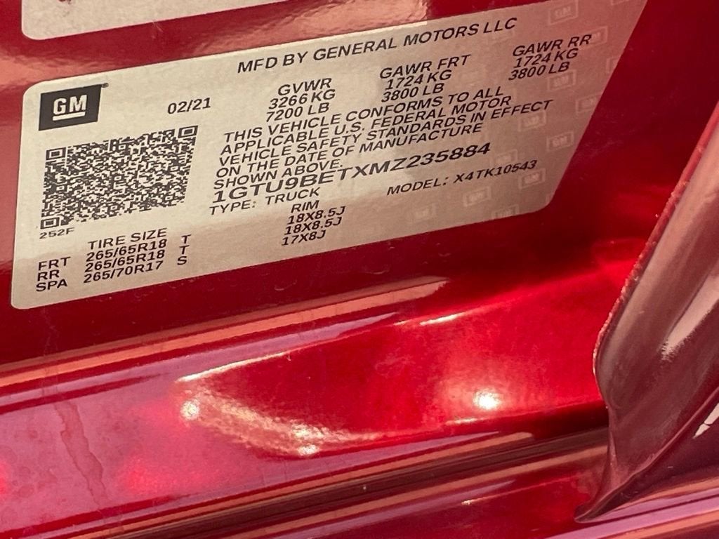 2021 GMC Sierra 1500 SLE