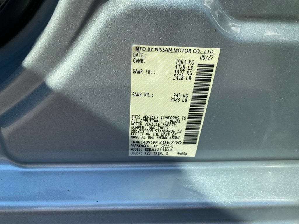 2023 Nissan Altima 2.5 SV