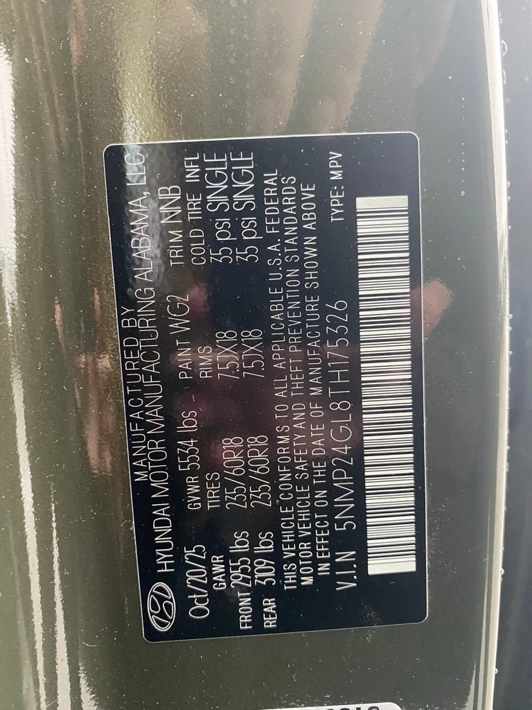 2026 Hyundai SANTA FE SEL