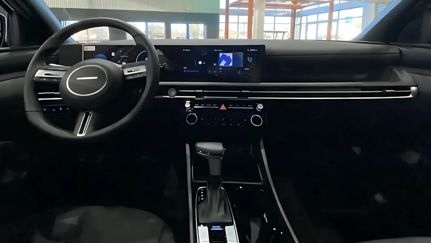 Interior View of the 2025 Hyundai Santa Cruz