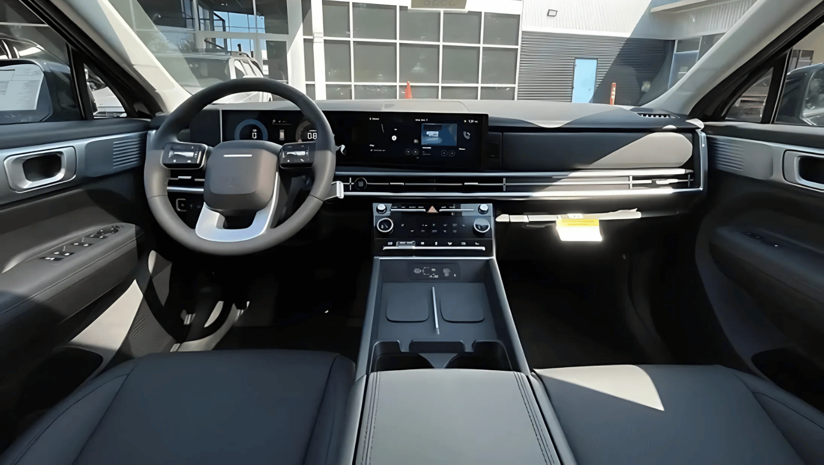 Interior View of the 2025 Hyundai Santa Fe