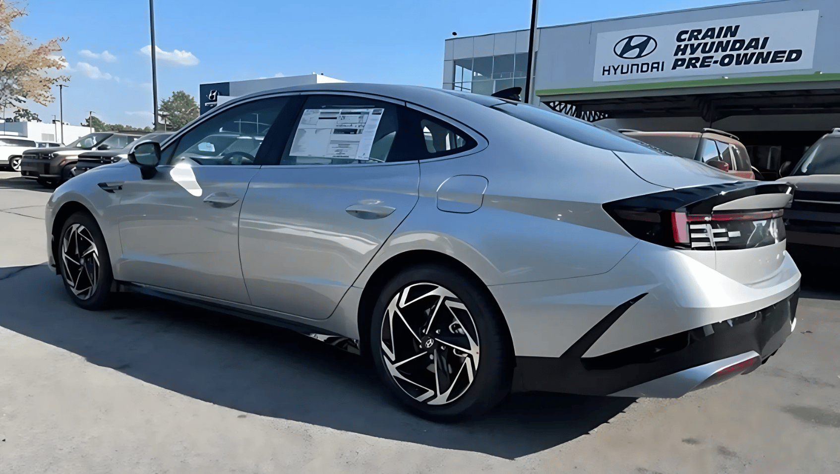 Side View of the 2025 Hyundai Sonata