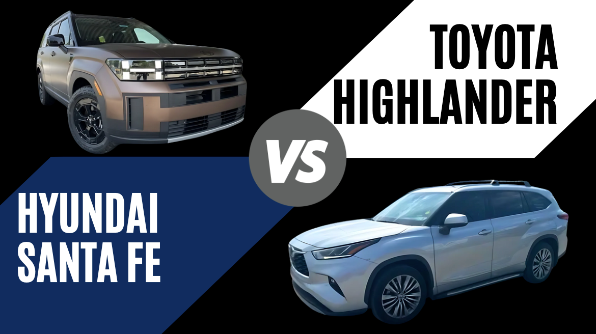 2024 Hyundai Santa Fe vs 2024 Toyota Highlander