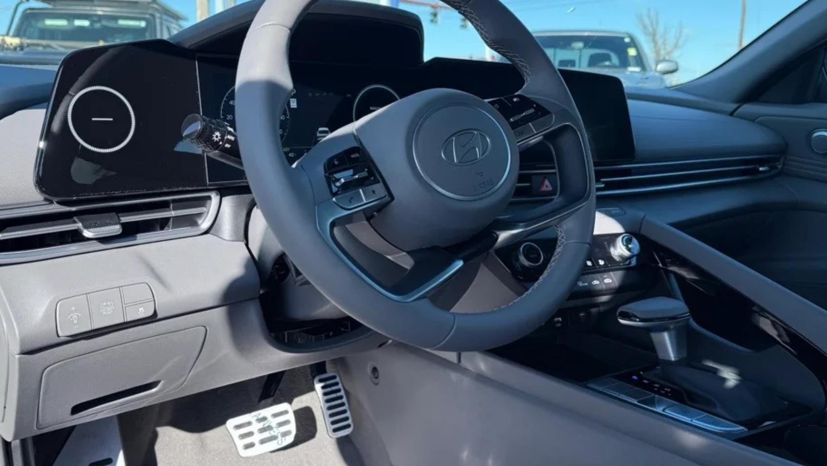 2026 Hyundai Elantra Hybrid Interior in Little Rock, AR